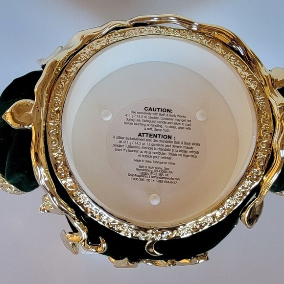 🆕 Bath & Body Works Fall 2022 Ltd Velvet Ivy Bust 3-Wick Candle Pedestal Holder - Picture 12 of 14